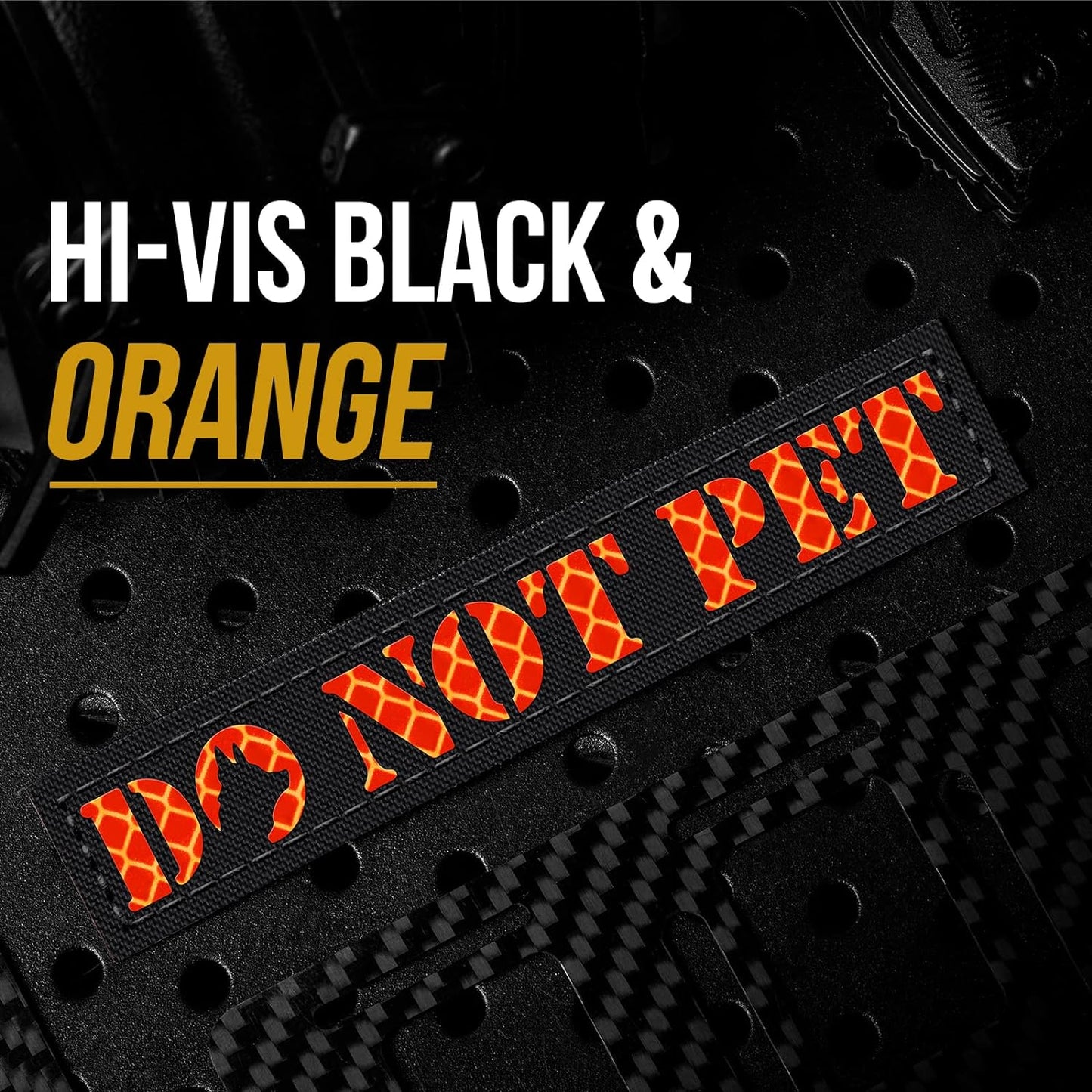 ONETIGRIS - HI-VIS "DO NOT PET" 魔術貼