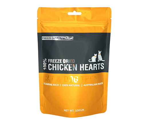 FREEZE DRIED AUSTRALIA - CHICKEN HEARTS 冷凍脫水雞心
