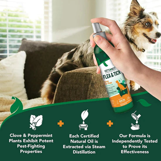 VET'S BEST - 全天然殺蚤噴霧 (狗用) Flea + Tick Spray (For Dogs)