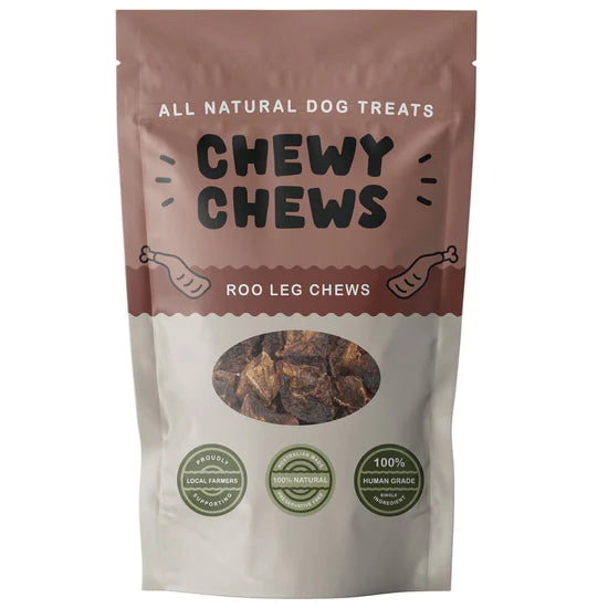 CHEWY CHEWS - ROO LEG CHEWS 袋鼠腿肉