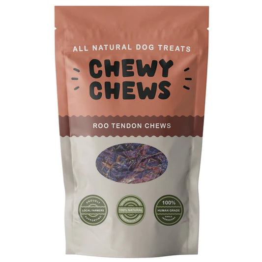 CHEWY CHEWS - ROO TENDON CHEWS 袋鼠膝腱