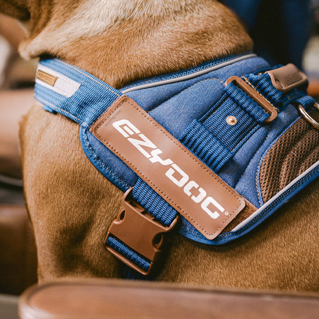 EZYDOG - CONVERT™ 馬鞍式胸背帶 (牛仔)