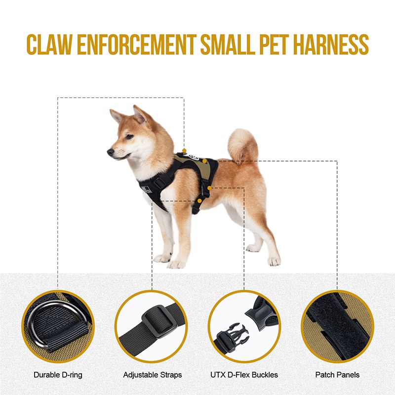 ONETIGRIS - CLAW ENFORCEMENT Tactical 小小狗/貓胸帶 (新尺寸)