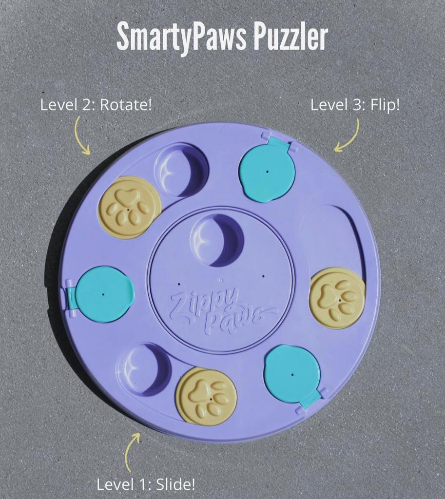 ZIPPY PAWS - SmartyPaws Puzzler 3合1 益智玩具