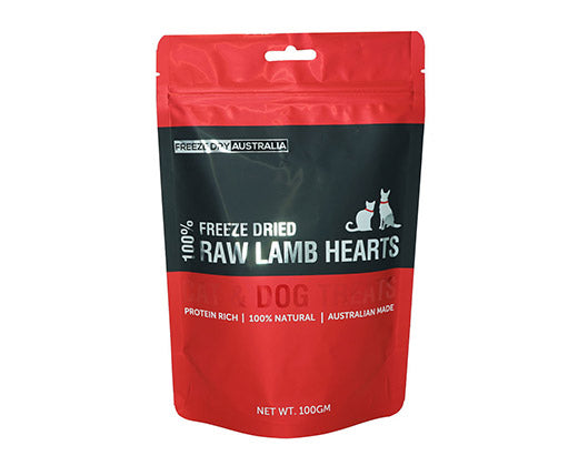 FREEZE DRIED AUSTRALIA -DICED LAMB HEARTS 冷凍脫水羊心