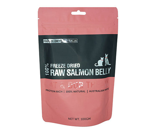 FREEZE DRIED AUSTRALIA - SALMON BELLIES 冷凍脫水三文魚鮫