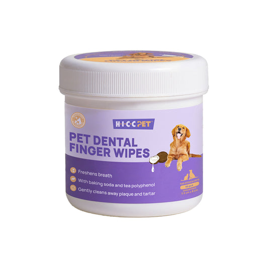 HICC PET - 寵物潔齒手指50片裝  Pet Dental Finger Wipes 50pcs