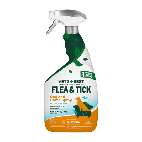 VET'S BEST - 全天然殺蚤家居噴霧 (狗用) Flea + Tick Home Spray – For Dogs – Ferox ...