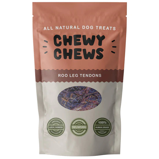 CHEWY CHEWS - ROO LEG TENDONS 袋鼠腿腱