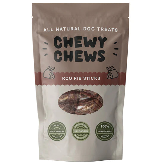 CHEWY CHEWS - ROO RIB STICKS 袋鼠肋骨條