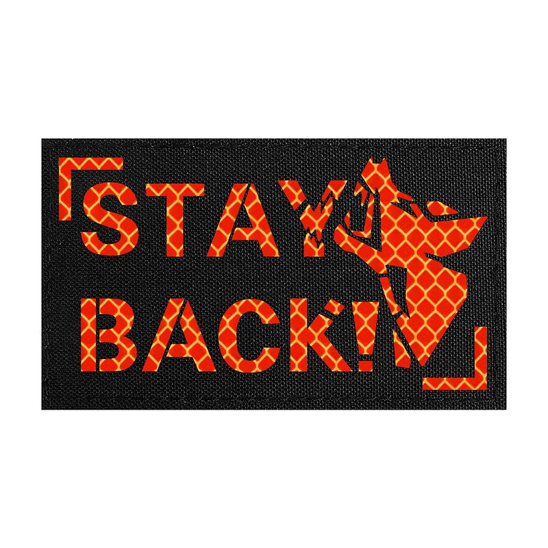 ONETIGRIS - HI-VIS "STAY BACK" 魔術貼