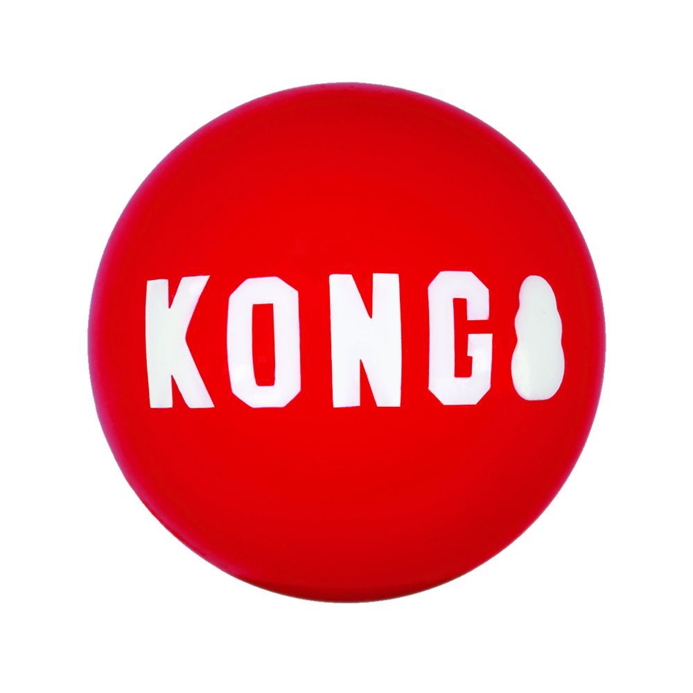 KONG - SIGNATURE BALL 發聲彈力標誌球 (雙球裝)