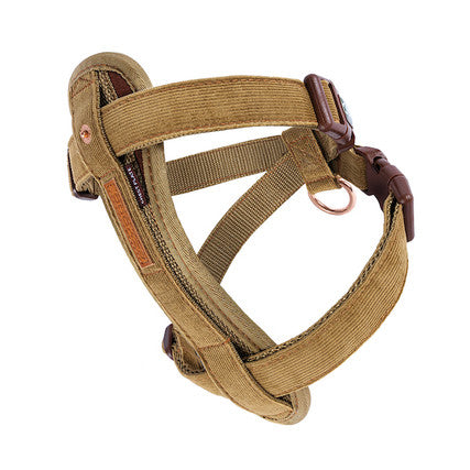 EZYDOG - CHEST PLATE™ 狗體工學胸背帶 (Corduroy)