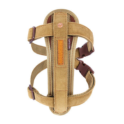 EZYDOG - CHEST PLATE™ 狗體工學胸背帶 (Corduroy)