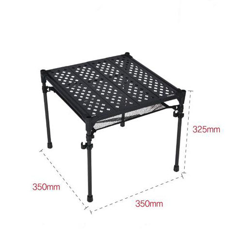 SNOWLINE - 超輕碳纖露營桌 (Black) Cube Backpacker Table
